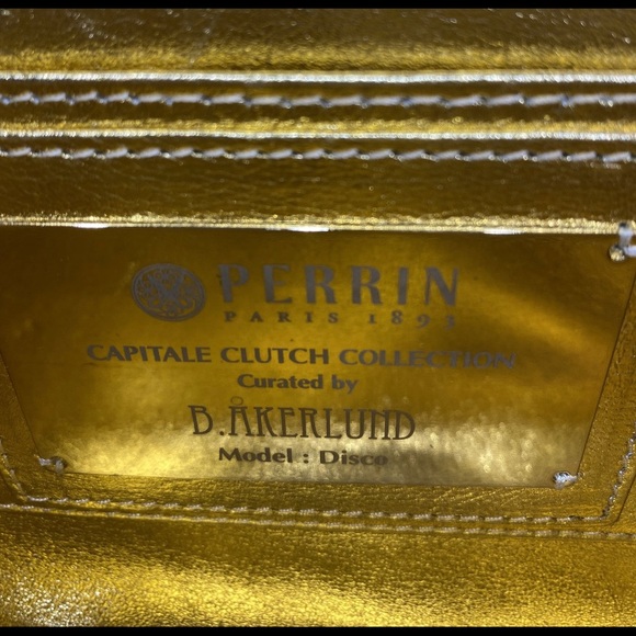 Perrin Paris Glitter Glove Clutch - Picture 10 of 10